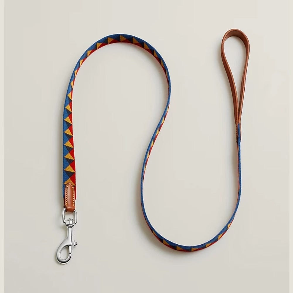 🐶Premium Canvas &amp; Leather Harness Set - 💎 FREE Custom Engraved Tag