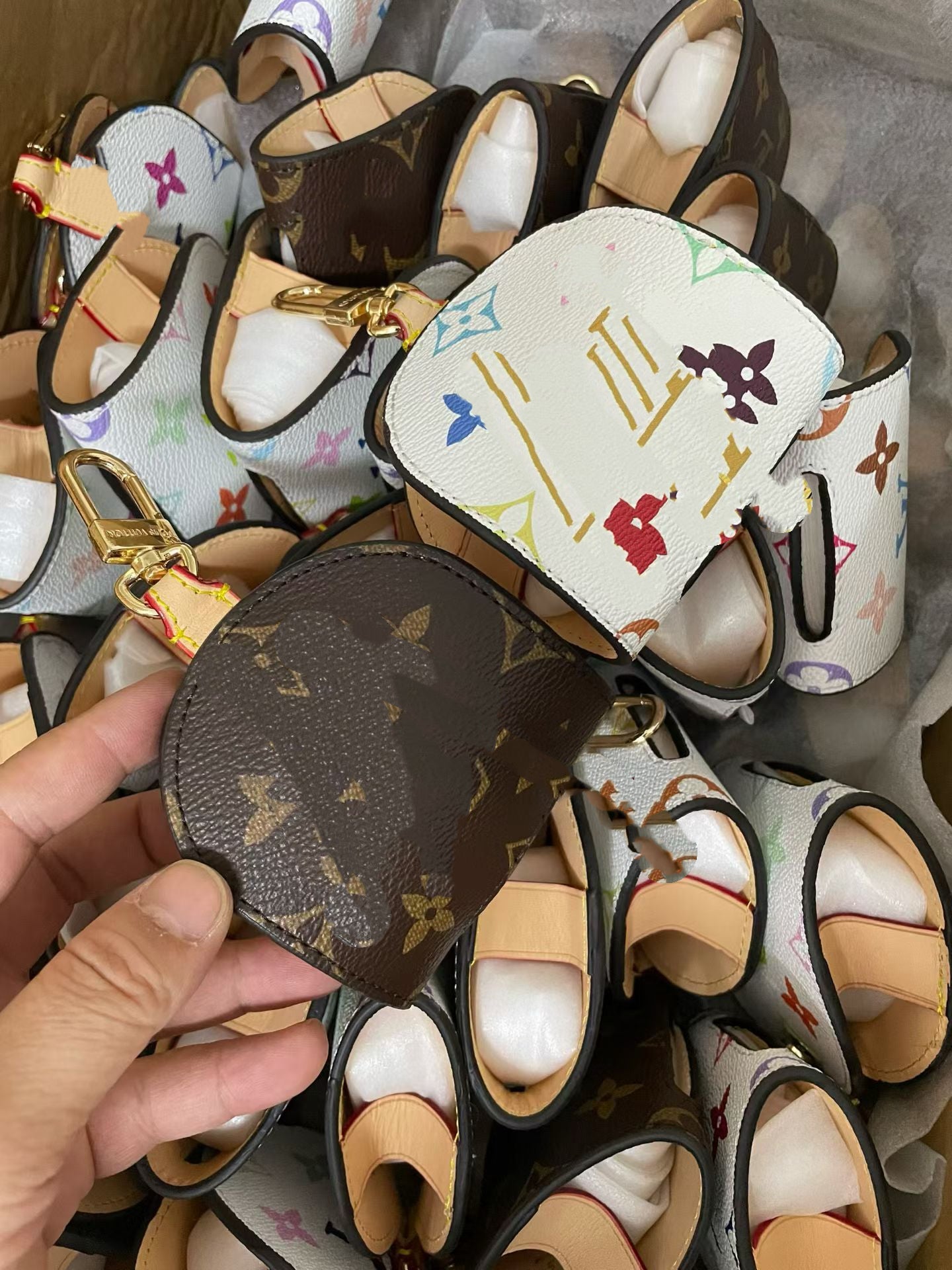 '25 New! 💎  Leather Pet Harness Set - Genuine Cowhide, Luxury Style