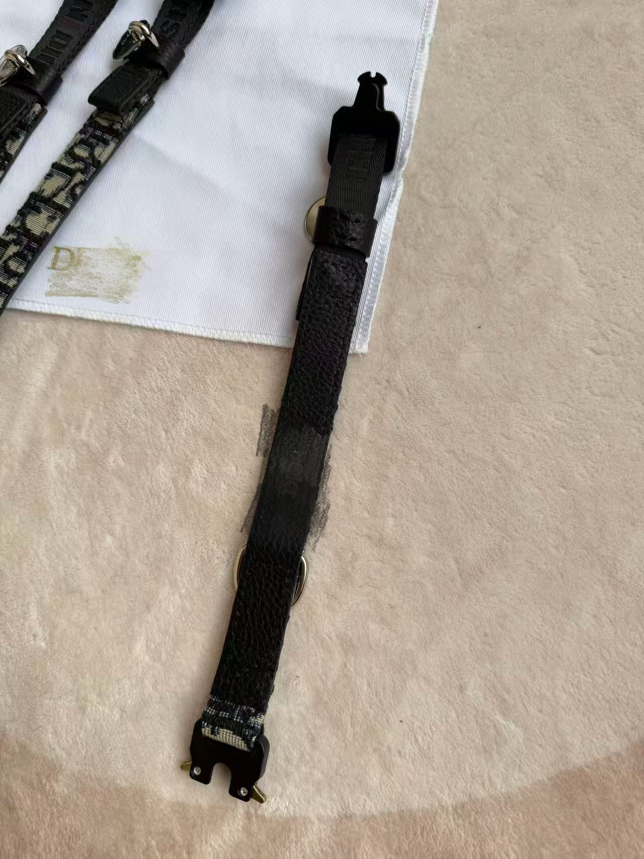 Luxury Jacquard Monogram Pet Collar, Harness & Leash Set - Premium Edition