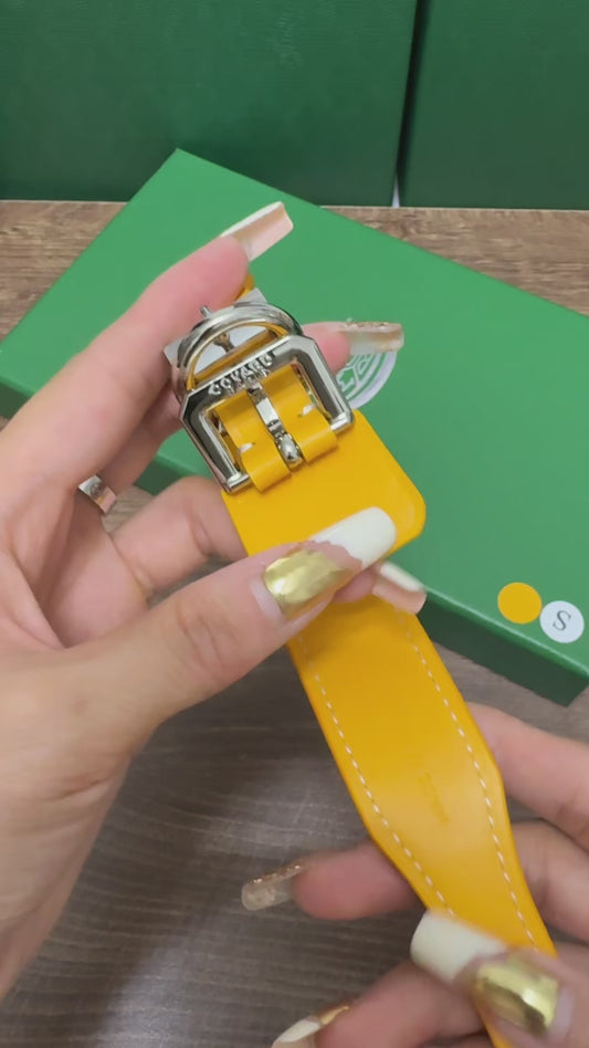 Luxury Canvas Pet Collar &amp; Leash Set - Premium Leather Craftsmanship